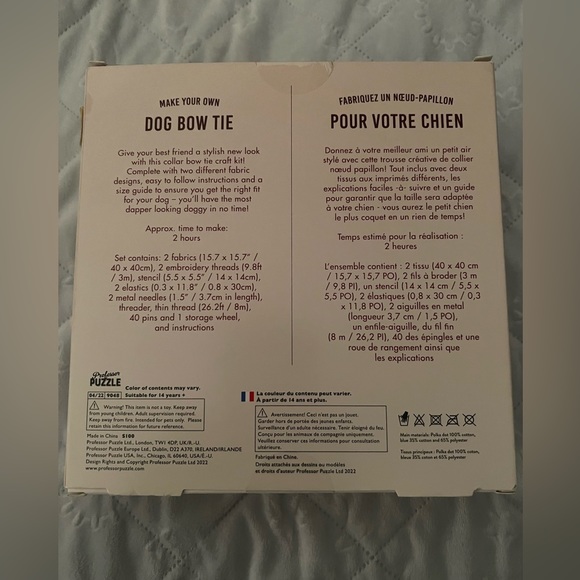 Make Your Own Bow Tie | 2 Styles | Give Your Pooch A New Look - Picture 3 of 5